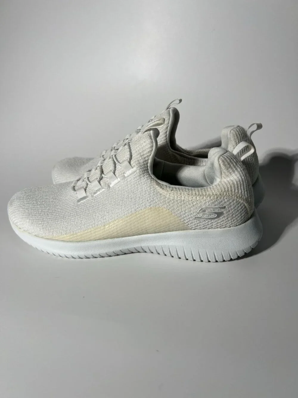 Sport by Skechers Women’s White Sneakers Size 7 Athletic Walking Shoes
